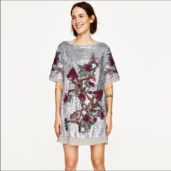 RARE ASO Alexis Rose in Schitt’s Creek Embroidered Sequin Dress NWT - Picture 14 of 16